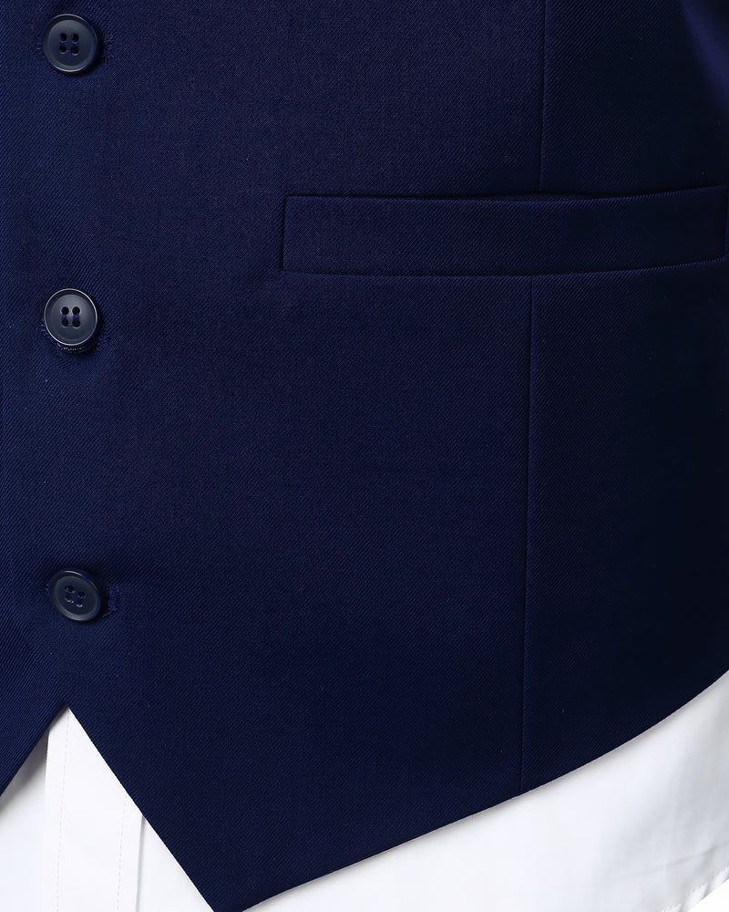 Mens V-Neck Formal Suit Vest Slim Fit Dress Vest Wedding Waistcoat for Tuxedo