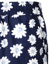Men's Cotton Casual Daisy Hawaiian Shorts