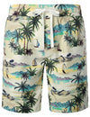Men's Summer Casual Hawaiian Shirt & Shorts Set