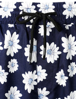 Men's Cotton Casual Daisy Hawaiian Shorts