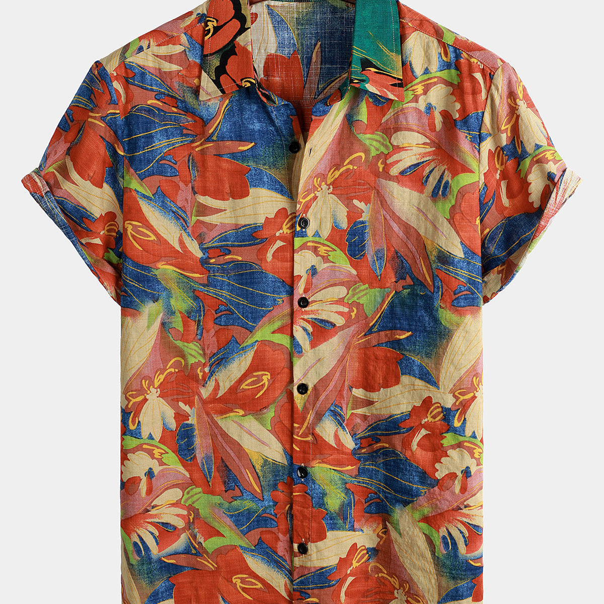 Men's Summer Short Sleeve Hawaiian Shirts