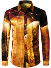 Men's Casual Long Sleeve Cotton Shirt