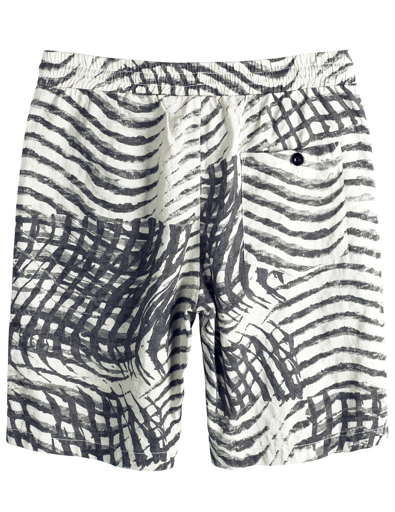 Men's Vintage Casual Shirt & Shorts Set