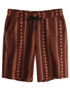 Men's Retro Striped 70s Casual Cotton Breathable Summer Shorts