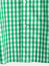 Men's Casual Solid Color Plaid Cotton Pocket Shirt