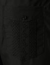 Men's Casual Short Sleeve Cuban Guayabera Shirt & Shorts Set